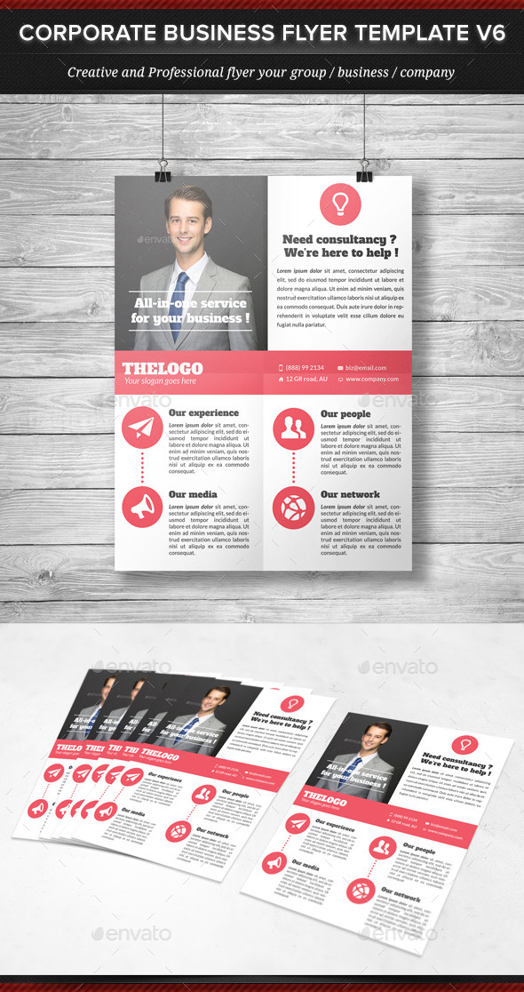 Corporate Business Flyer Template V6 - Corporate Flyers