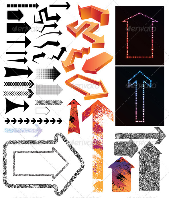 Arrow collection - Miscellaneous Vectors
