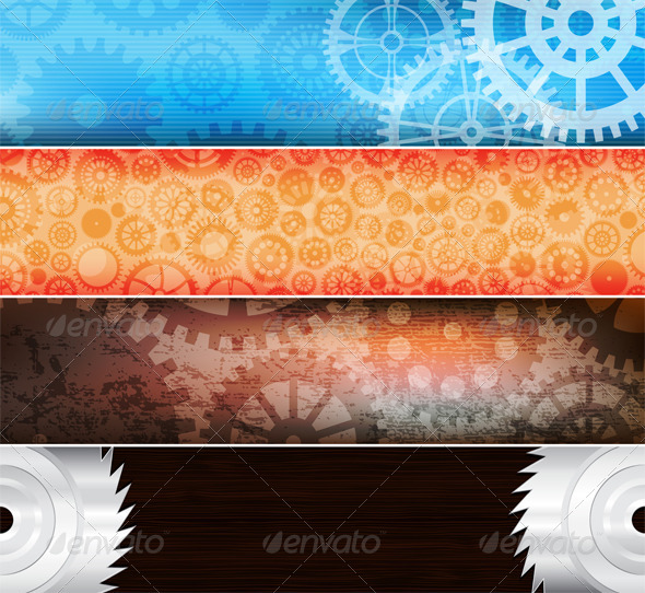 Vector banners