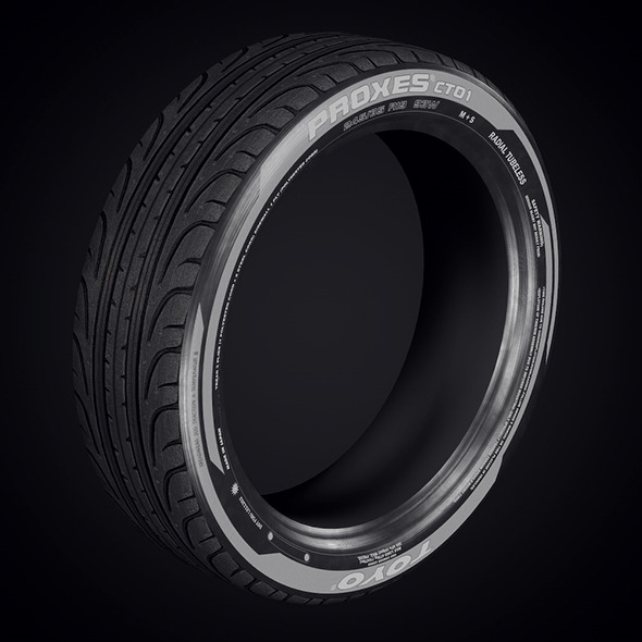 low poly tyre - 3Docean 11949939