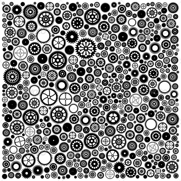 Gears background - Backgrounds Decorative