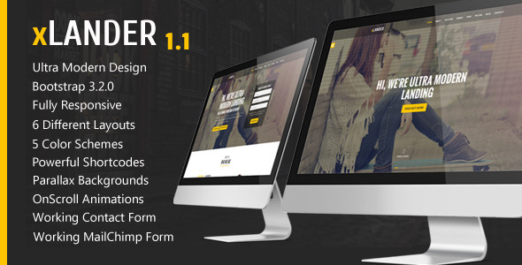 xLander - Premium - ThemeForest 9256425