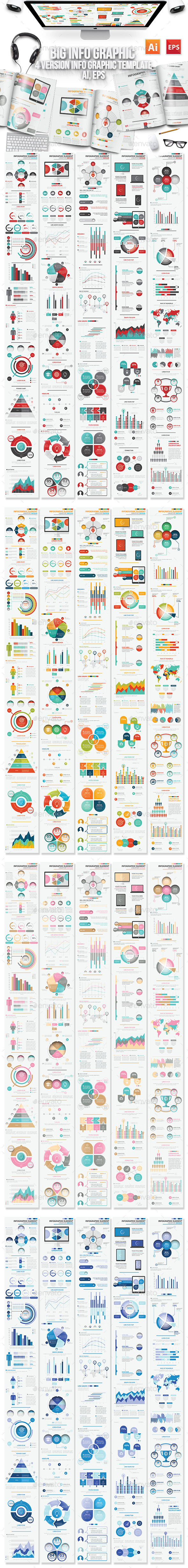 Info Graphic Elements Design - Infographics