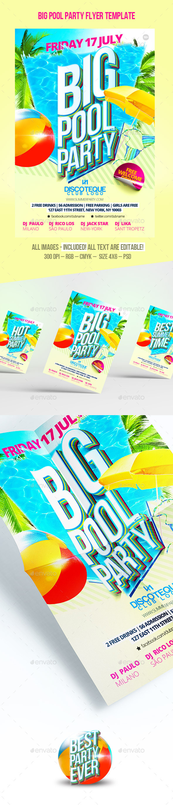 Pool Party - Clubs & Parties Events
