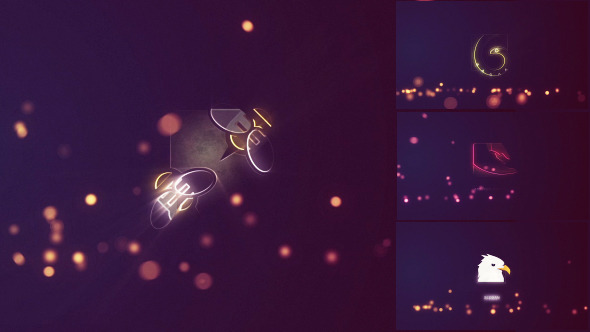 Bouncing Particles Logo - VideoHive 11955522