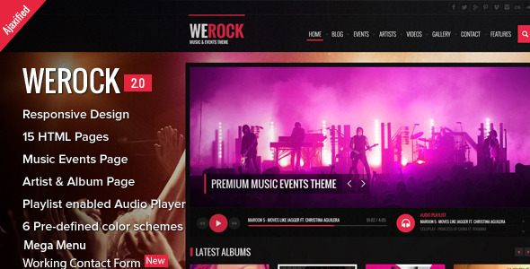 WeRock - Ajax - ThemeForest 6629190