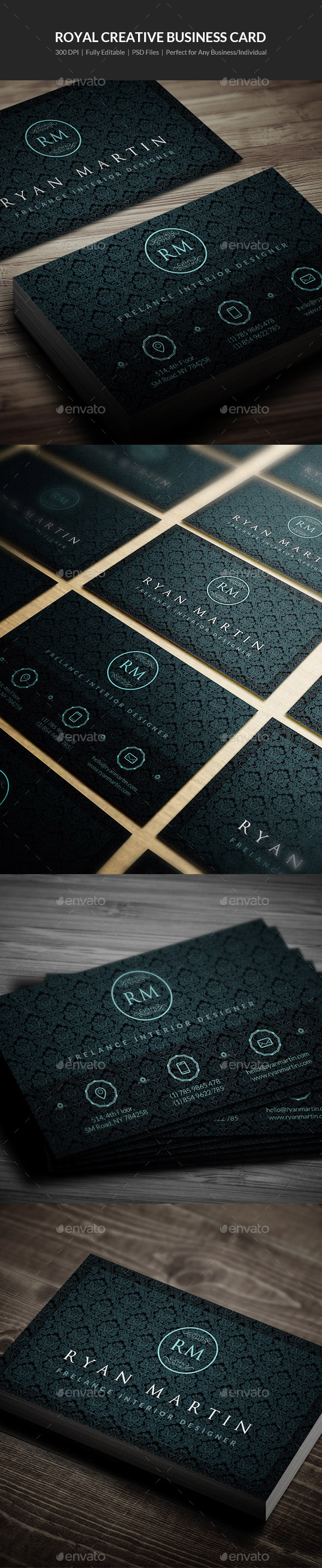 Royal Creative Business Card - 38 - Creative Business Cards