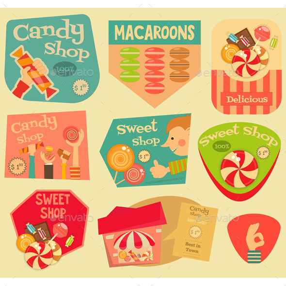 Sweet Shop - Food Objects