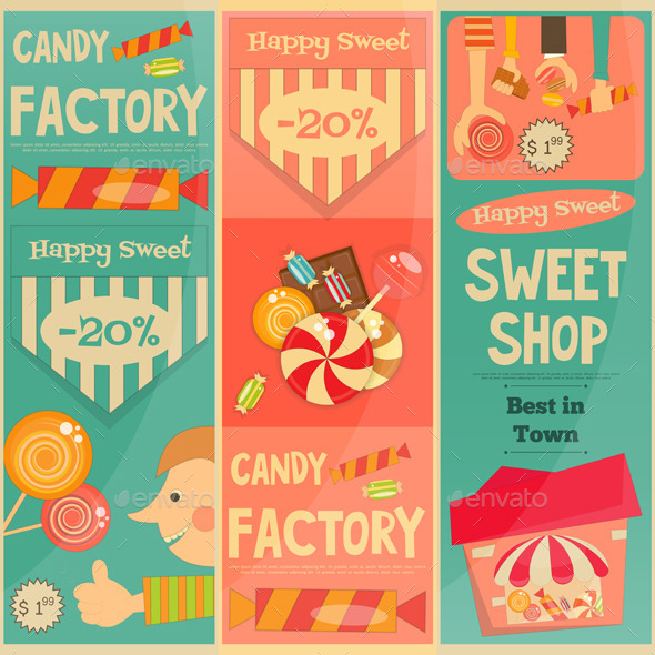 Sweet Shop - Food Objects