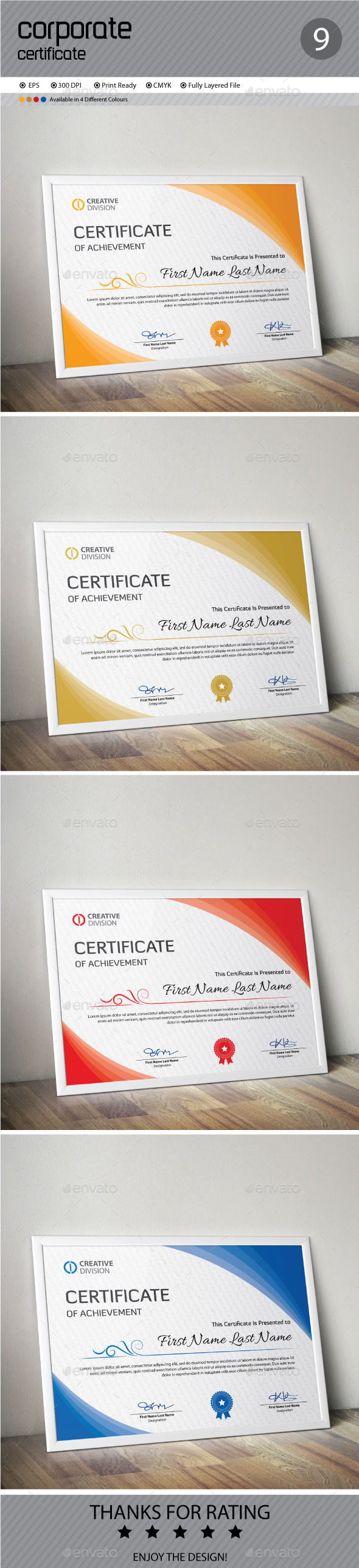Certificate - Certificates Stationery