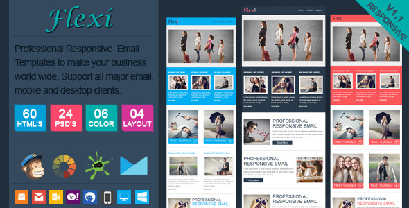 Flexi - Professional Responsive Email Template