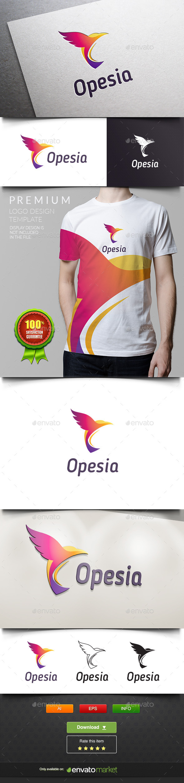 Opesia - Transport Travel - Animals Logo Templates