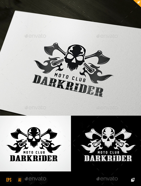 Rider Club - Crests Logo Templates