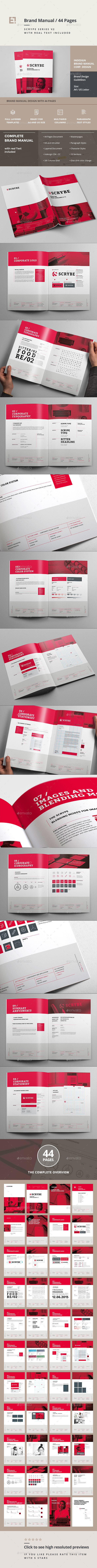 Brand Manual - Corporate Brochures