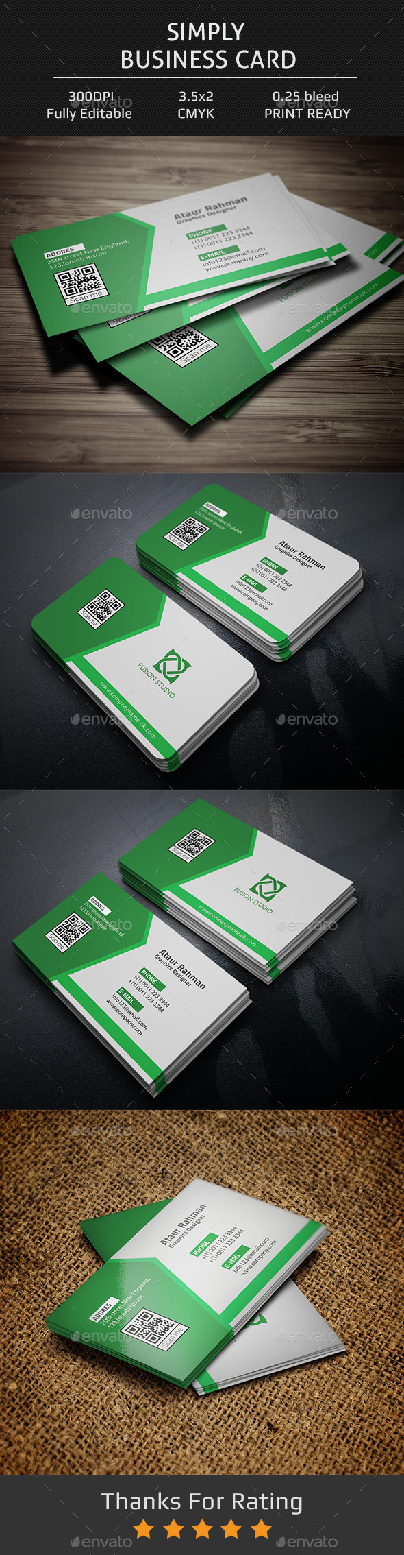Simply Business Card - Creative Business Cards