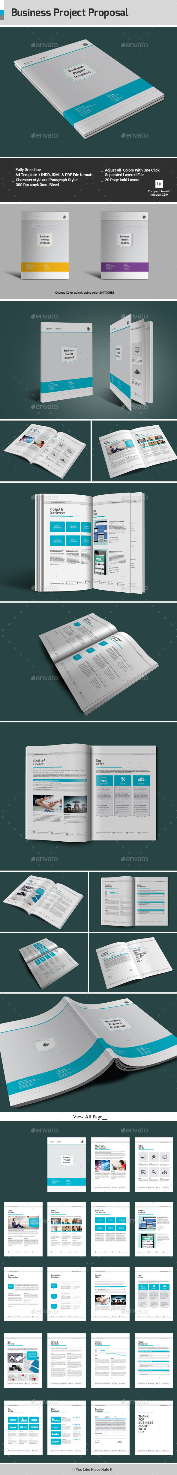 Business Project Proposal - Proposals & Invoices Stationery