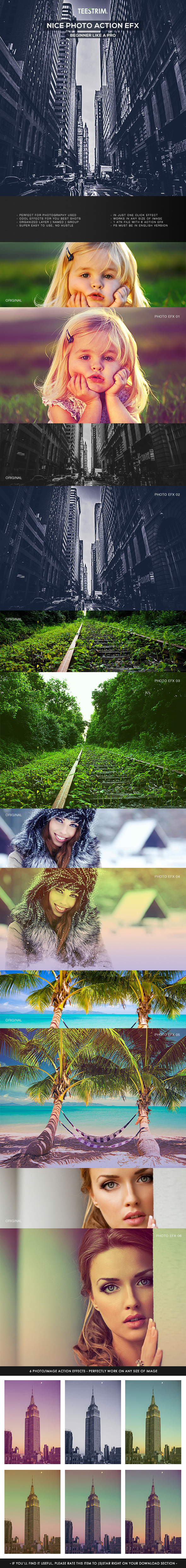 Nice Action - Photo Effects - Photo Effects Actions