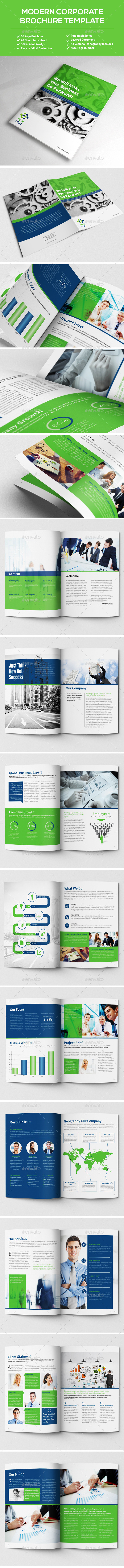 Multypurpose Corporate Brochure - Brochures Print Templates
