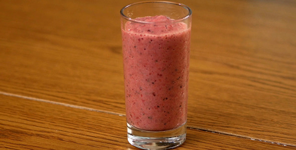 Forest Fruits Smoothie Glass