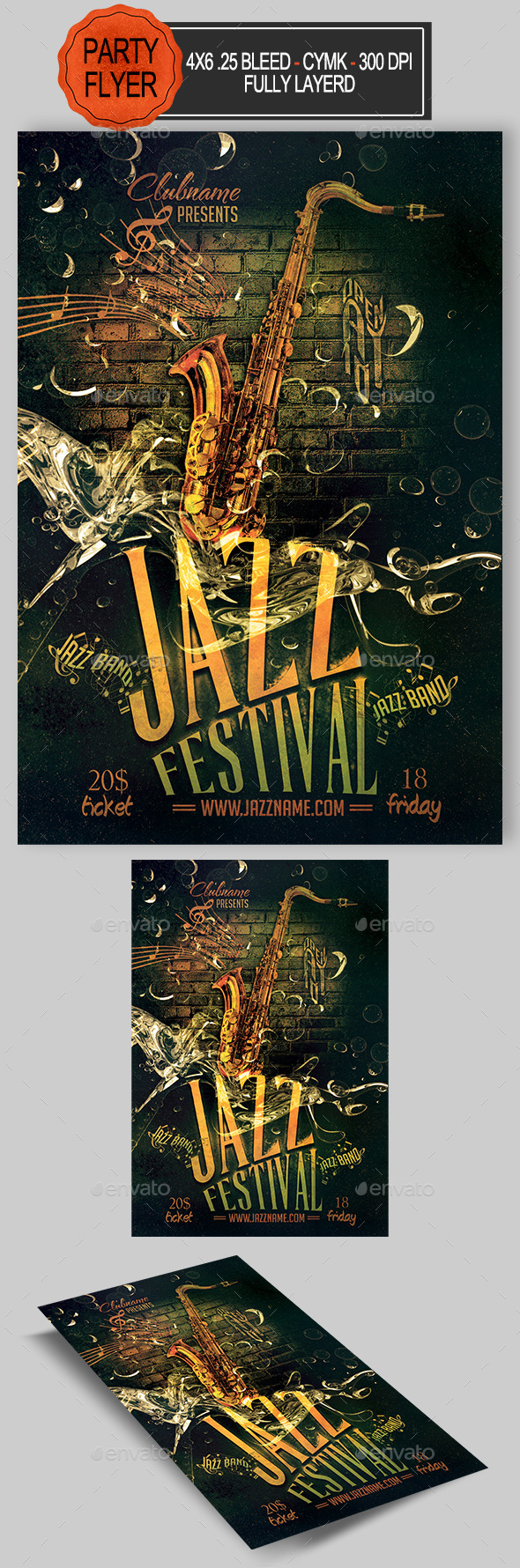 Jazz Flyer - Concerts Events