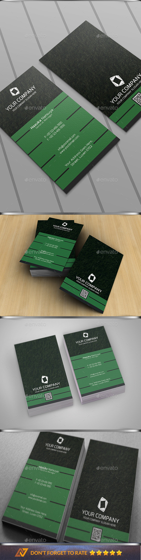 Modern Corporate Business Card Vol 2 - Business Cards Print Templates