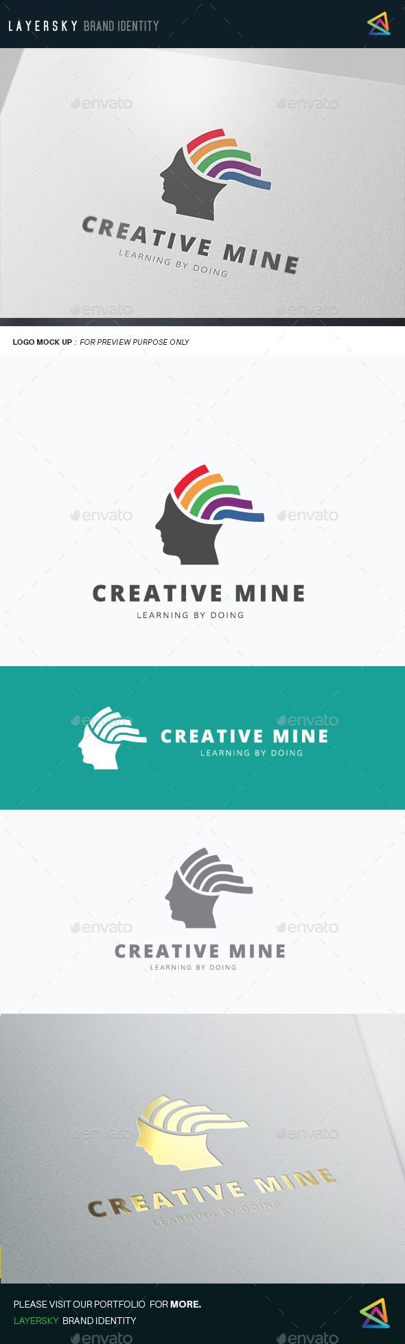 Creative Mine - Humans Logo Templates