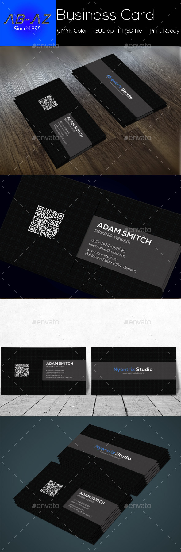 Style Clean Business Card - Corporate Business Cards