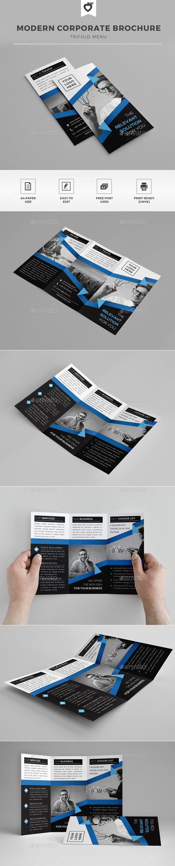 Trifold Brochure - Corporate Brochures