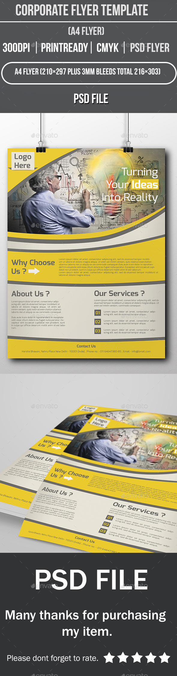 Corporate Flyer Template - Corporate Flyers