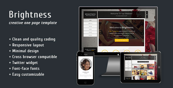 Brightness - One - ThemeForest 4779889