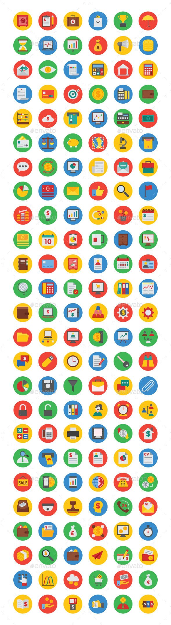 150 Business and Finance Vector Icon - Business Icons