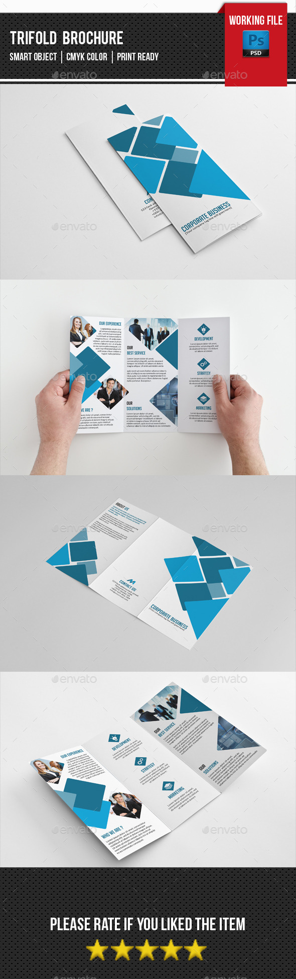 Creative Trifold Brochure-V238 - Corporate Brochures