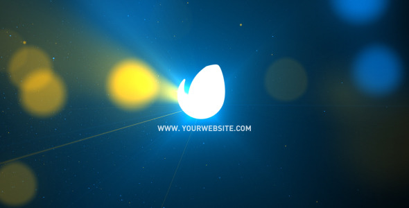 Pulsating Particle Logo - VideoHive 11985027