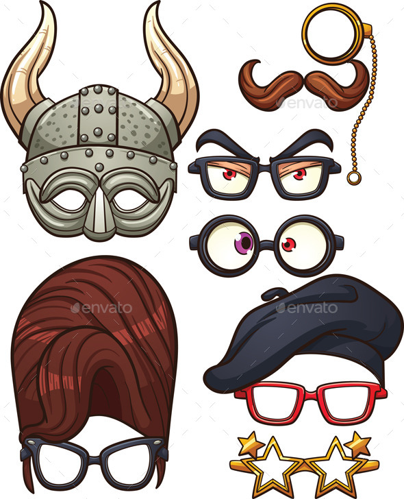 Funny Glasses - Man-made Objects Objects