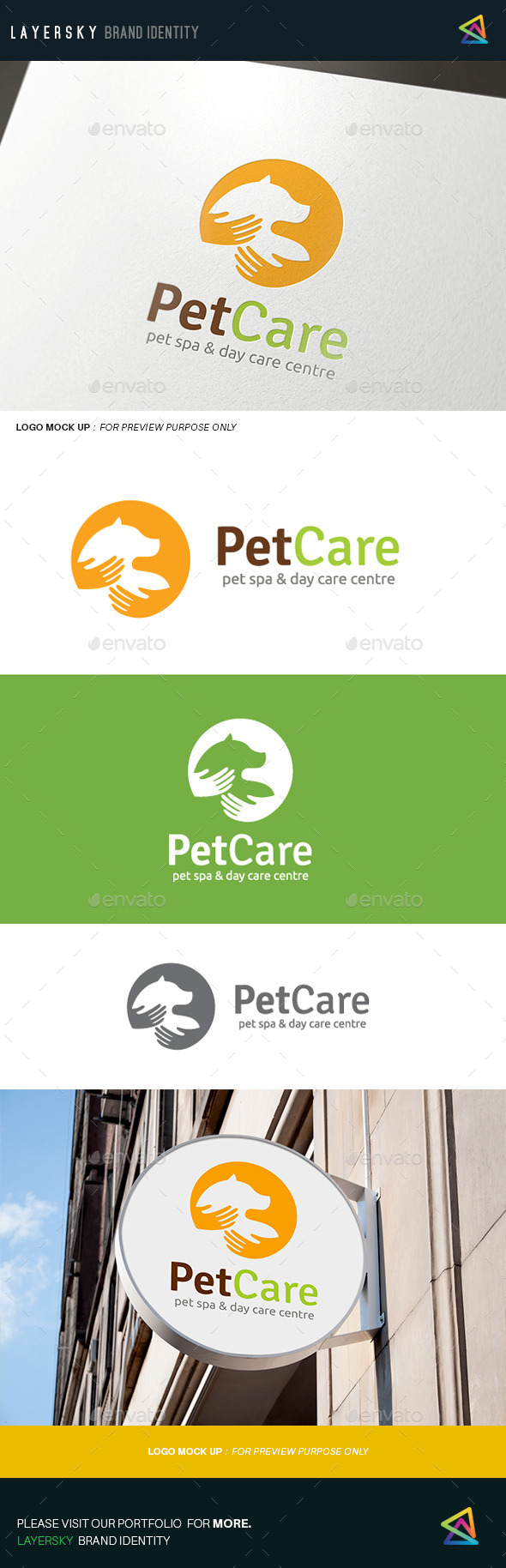 Pet Care - Animals Logo Templates