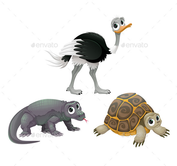 Funny Australian Animals. - Animals Characters