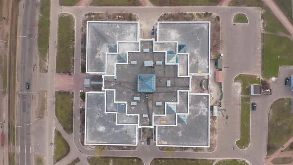 Symmetrical Soviet Architecture From Above