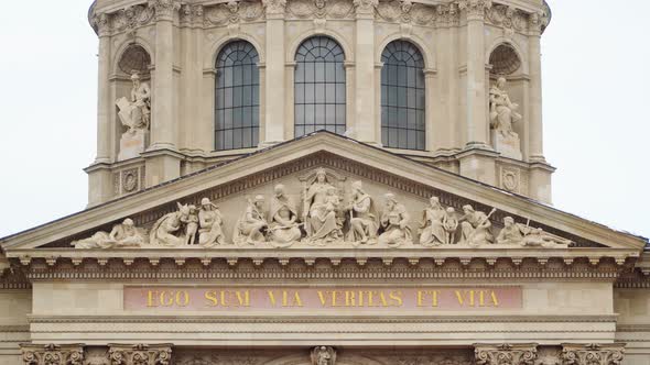 Facade of the Basilica of Saint Istvan Budapest