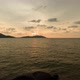 Sunset Behind Island  - VideoHive Item for Sale