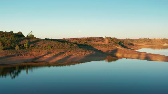 Isolated Natural Landscape During Sunset Hours alt