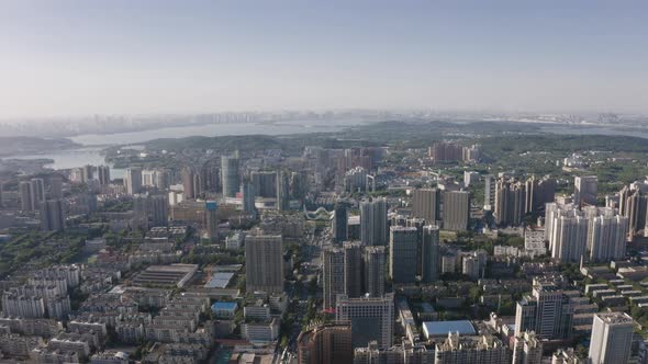 Aerial photography of Wuhan City alt