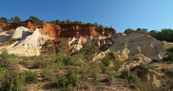 The french Colorado, Rustrel, Vaucluse, Provence,France alt