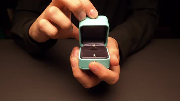 Ring in Wedding Box
