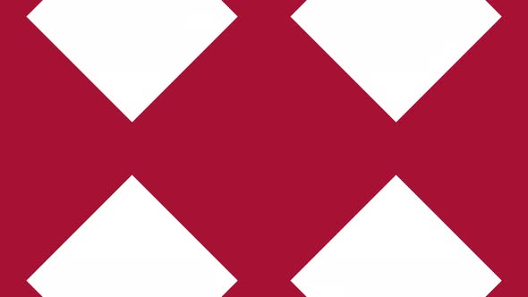 Multicolor geometric mosaic. Abstract dynamic geometric background. Seamless loop geometric alt