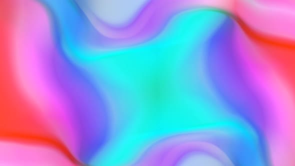 Abstract Colorful Smooth Wave Background