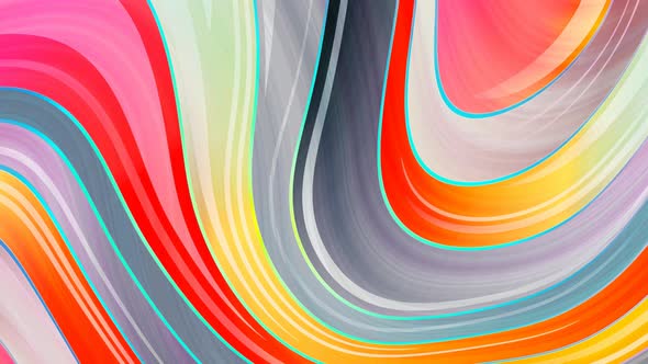 White Red Shape Animated Background, Abstract Background Animation alt