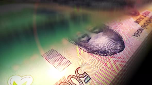 Vietnam Dong money counting seamless loop alt