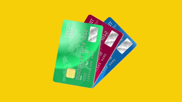 Bank Credit Card Animation, Motion Graphics | VideoHive