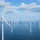 Wind Turbines In The Water - VideoHive Item for Sale