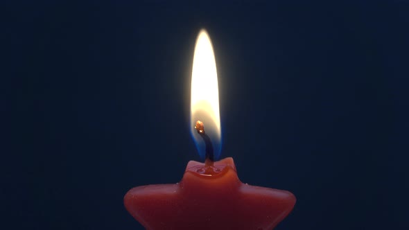 Flickering Star Candle  alt